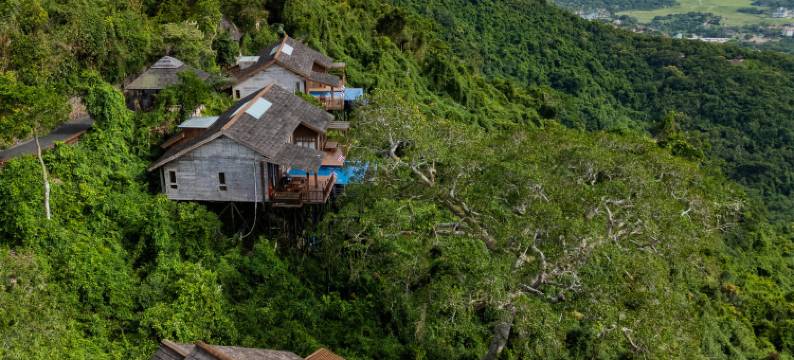 三亚亚龙湾人间天堂-鸟巢度假村图片