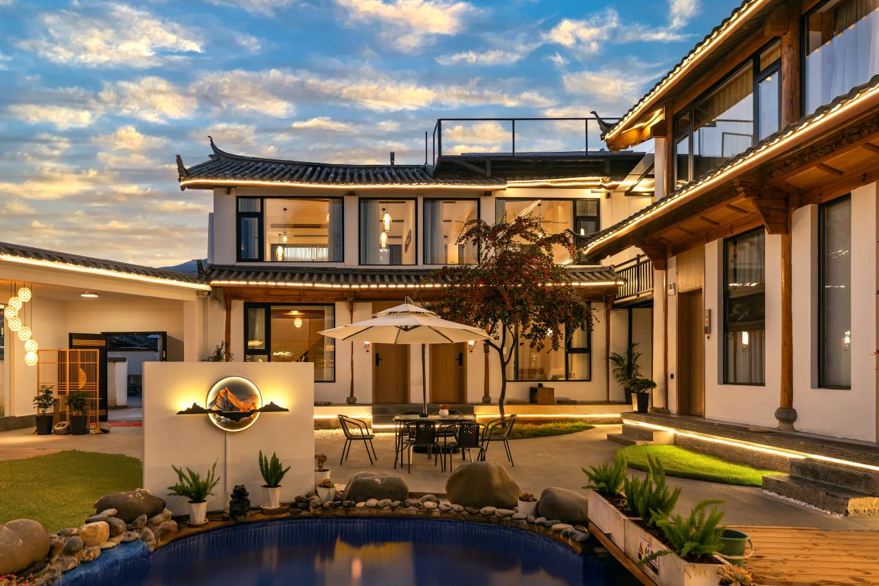 云在南端・雪域云端・茶文化|日照金山|360°观景别院(白沙古镇店)图片