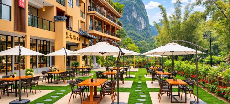 阳朔静然山水酒店(20元人民币景区店)图片