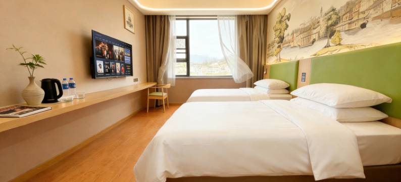 维｜也钠云境美居•静逸轻居•设计城市酒店(淮滨人民政府淮滨站店)图片