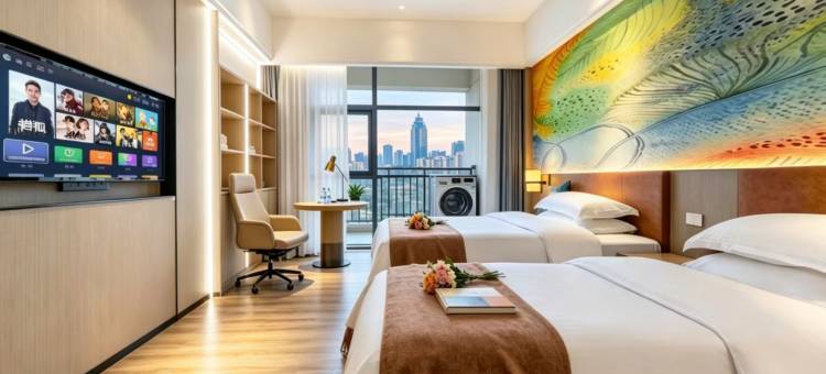 万悦·高空云端城景city view美居(广州南站番禺长隆店)图片