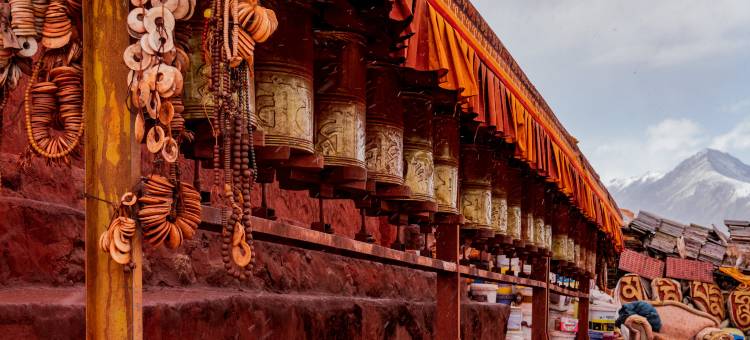 当雄雪山星空营地图片