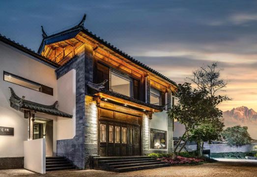 Lijiang Lan Yu Ancient Town Hotel over view