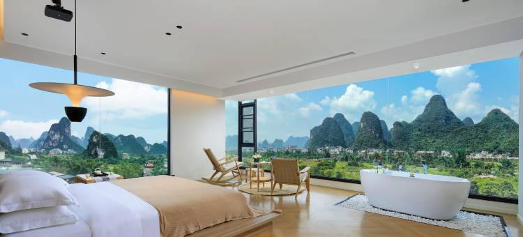 阳朔暮景山苑民宿(遇龙河印象刘三姐店)图片