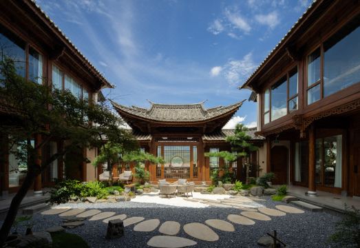 沙溪古镇何家花园民宿外景图