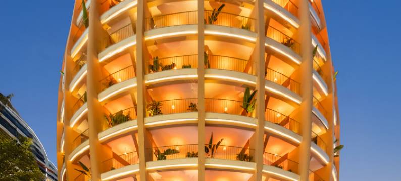 觅度套房| SkypoolAuroraSuite云端恒温泳池酒店(告庄西双景店)图片