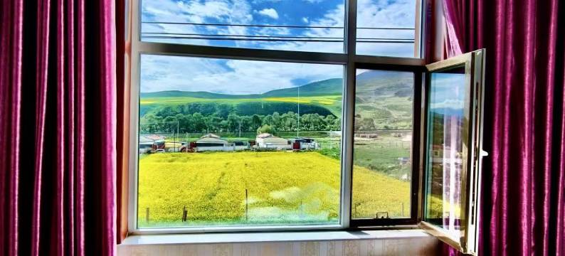 祁连牛心山农家山庄图片