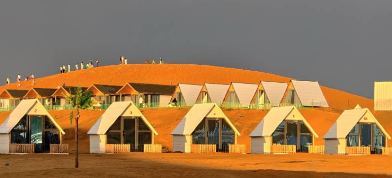 一隅·星空沙漠露营地图片