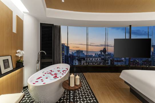 SFEEL设计师酒店(重庆解放碑洪崖洞店)图片