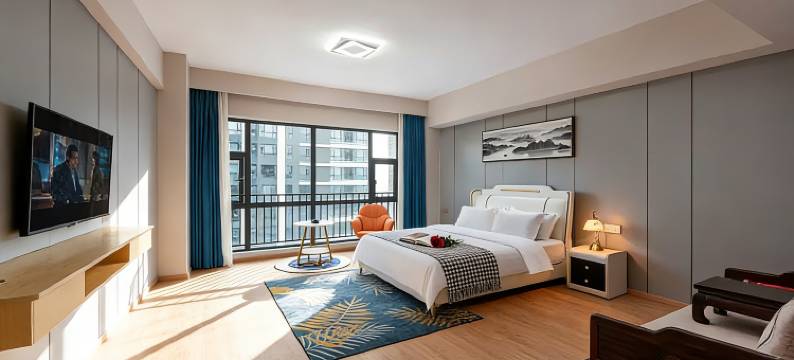 美豪·怡致| 俯瞰城市景观酒店(广州宝能演艺中心萝岗地铁站店)图片