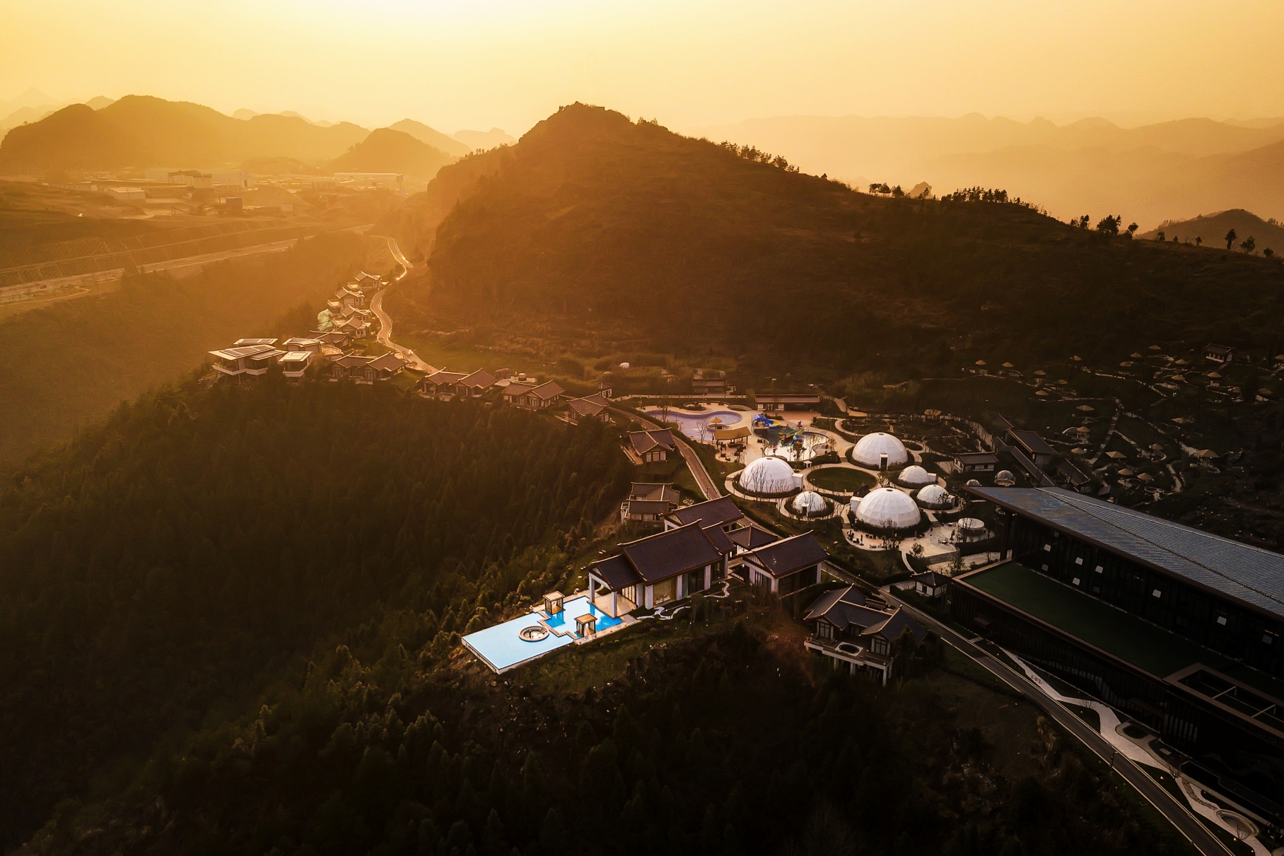 Yuncong Duohua Hot Spring Resort CenterOver view
