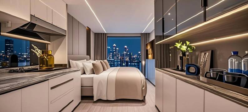 美朋•轻奢|AESTHETIC•DESIGNER城景轻居(奥体中心国际金融城店)图片