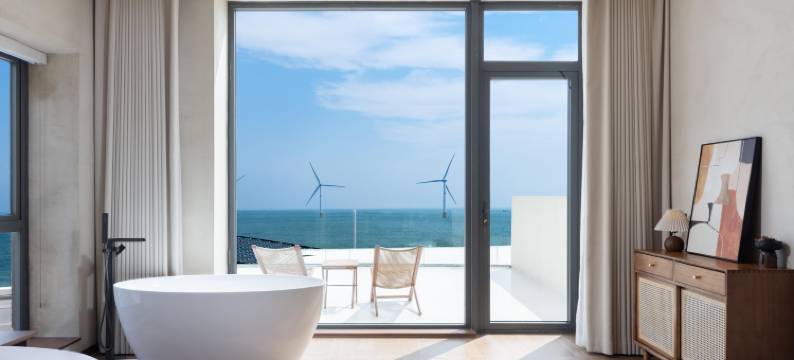 枕澜听涛|270°风车海景 UNI有你海景旅拍美宿(镜沙店)图片