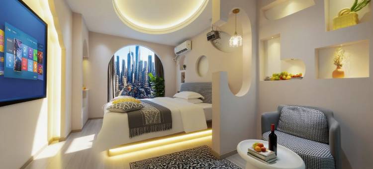 黔花之筑Lnstagrammable·Landmark酒店(怀化新中医院高铁站店)图片