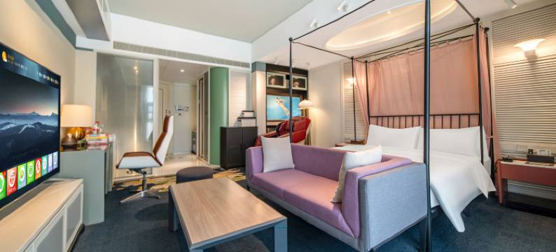 郑州一湾明月酒店(高铁东站CBD会展中心店)图片