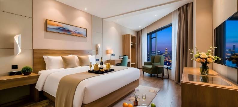 杭州锦华庭国际酒店(临平银泰城邱山大街地铁站店)图片