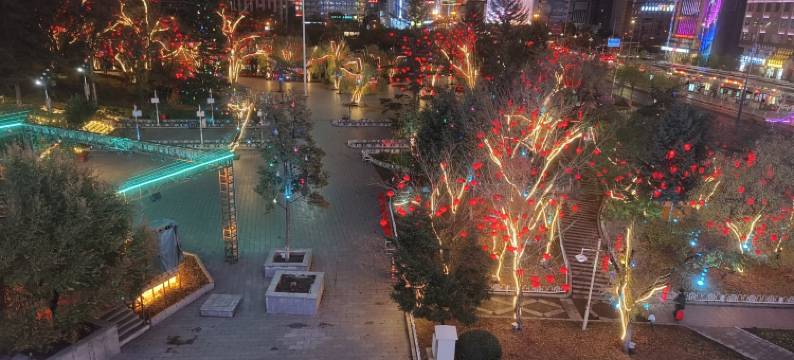 美延·智能酒店(延吉延边大学网红墙店)图片