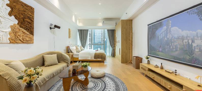 栖牛自助投影公寓(天府国际会议中心店)图片