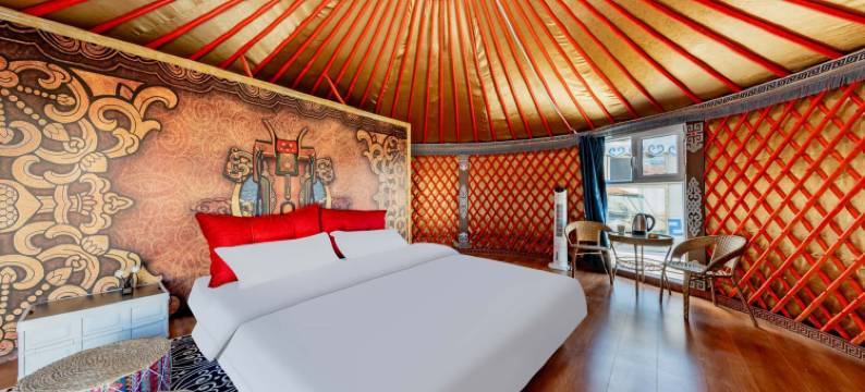 朵兰相遇在火山蒙古包民宿(乌兰哈达火山地质公园店)图片