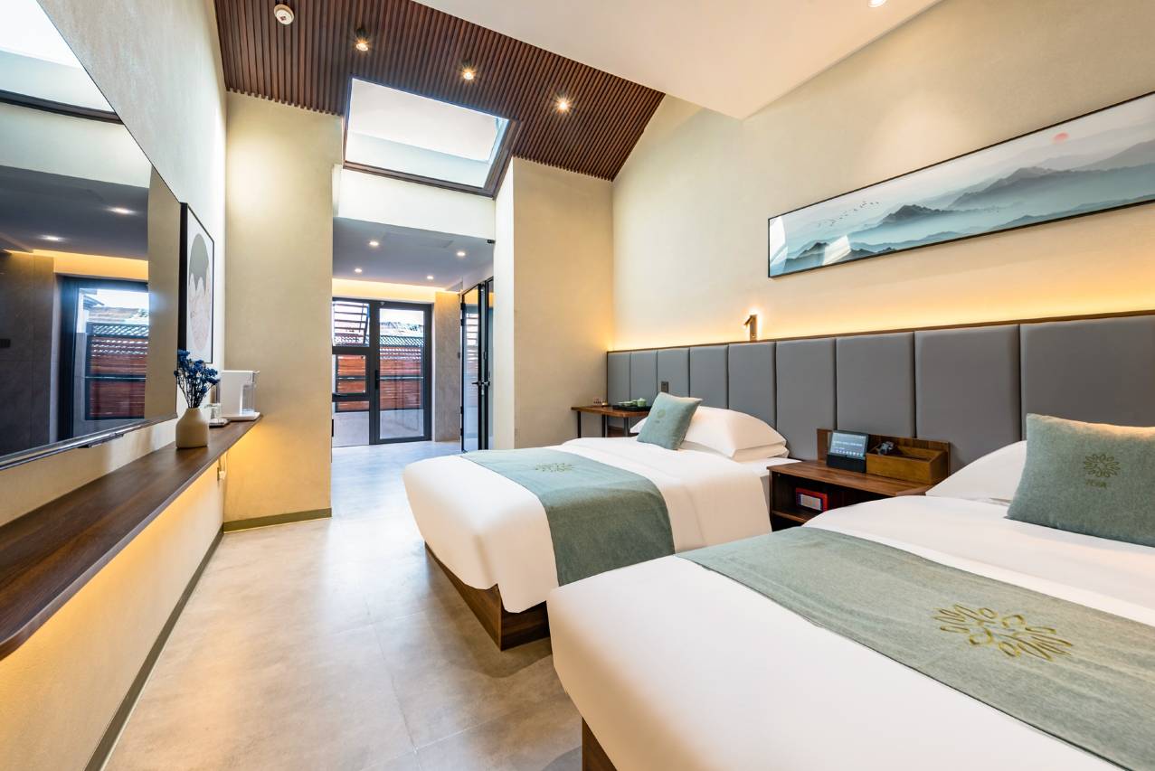 花筑·晓初丨山景美学设计师丨度假民宿酒店(泰山红门登山口店)图片