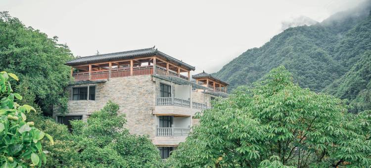 柞水锦苑盘谷山庄图片