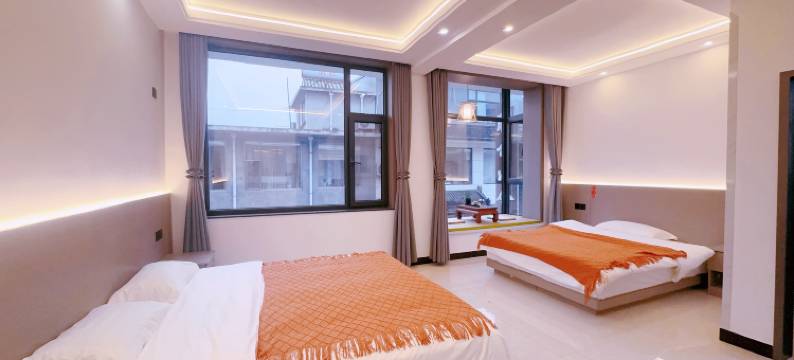 五台山聆云山舍图片