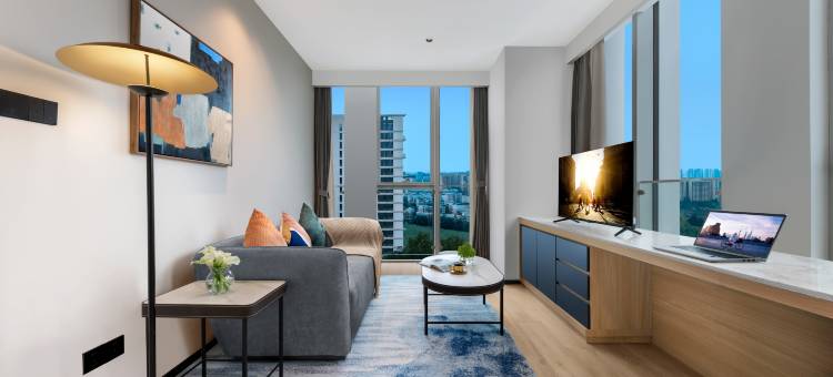 成都馨乐庭光华公寓酒店(成都西站青羊万达店)图片