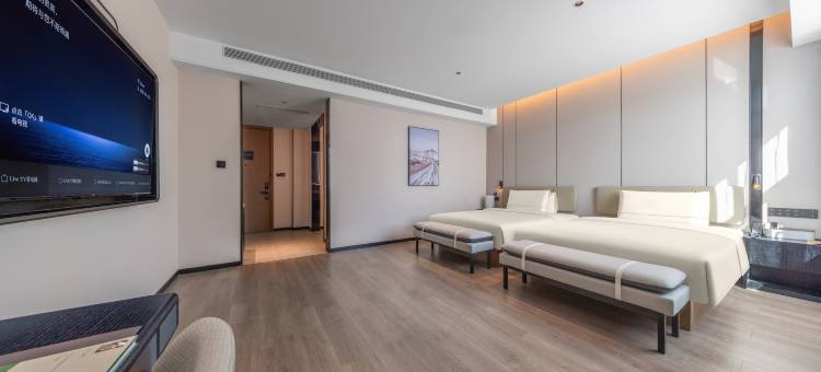 库尔勒建国南路亚朵酒店(九鼎市场店)图片