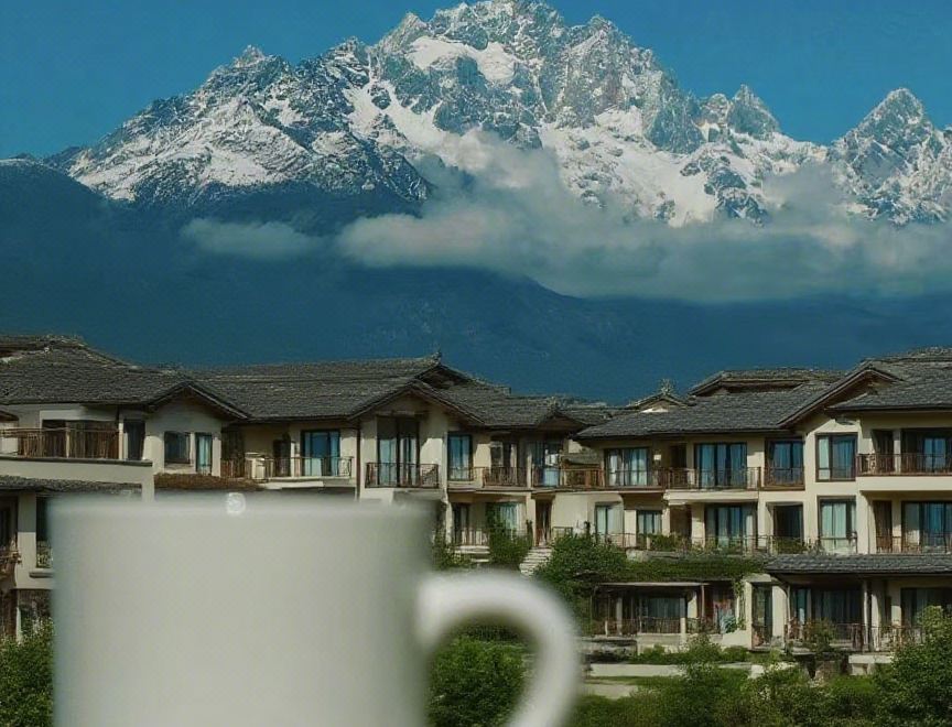丽江云美宿雪山观景客栈外景图