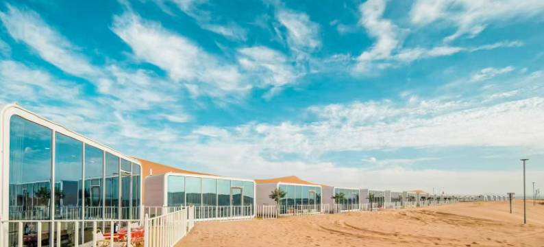 大漠流星露营地图片