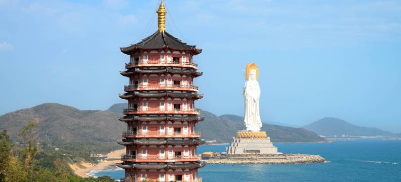 三亚南山云水堂图片