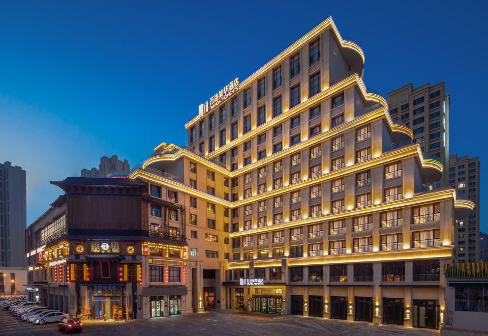 乌鲁木齐会展中心万达美华酒店外景图