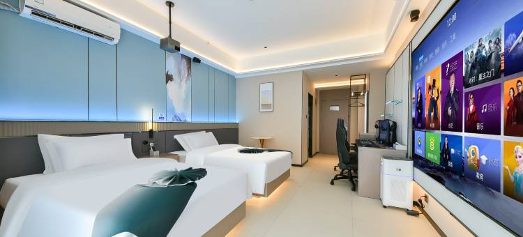 叶与晨电竞电影酒店(学苑路木兮里购物公园店)图片