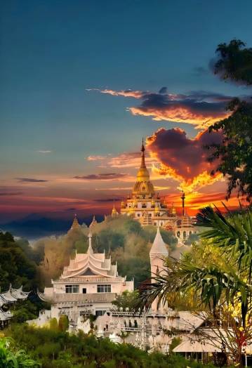 点凡大叔的咖啡诗丨勐焕金塔View全屋智控度假民宿(芒市机场店)