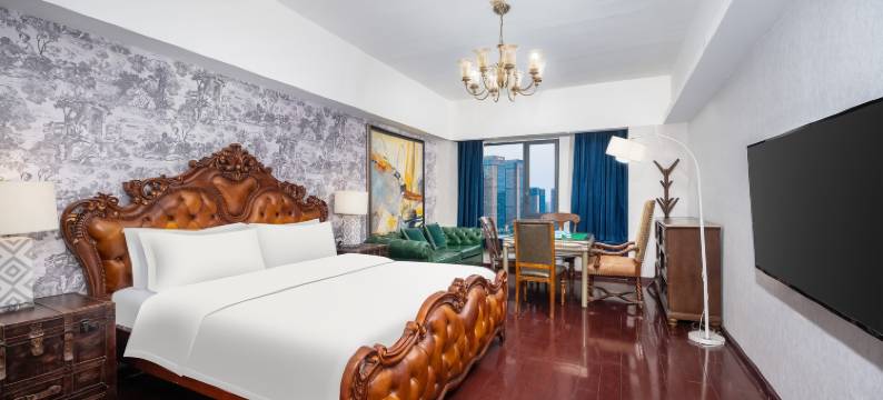 白熊丨铂悦·揽观丨跨时空·多元素自由主义设计风轻奢艺术酒店图片