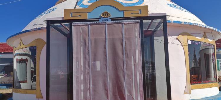 塞外五福游牧人家图片