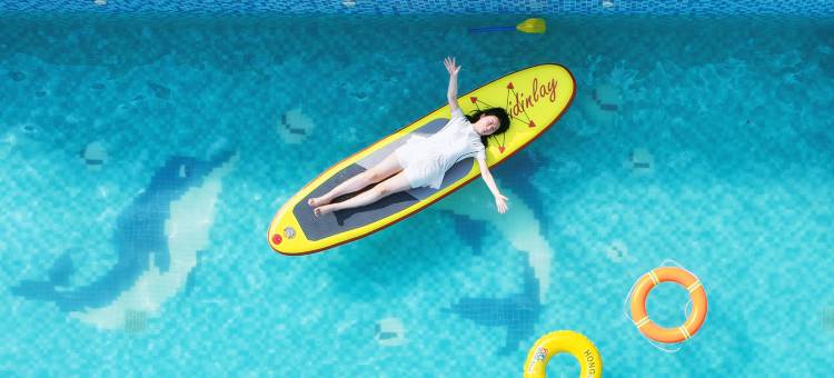 坦风·星空泳池·夏日亲子旅行度假美墅(安吉浙北大峡谷漂流店)图片