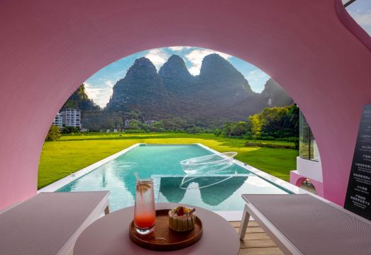 谷语·见山民宿（阳朔遇龙河生态公园千古情店）外景图