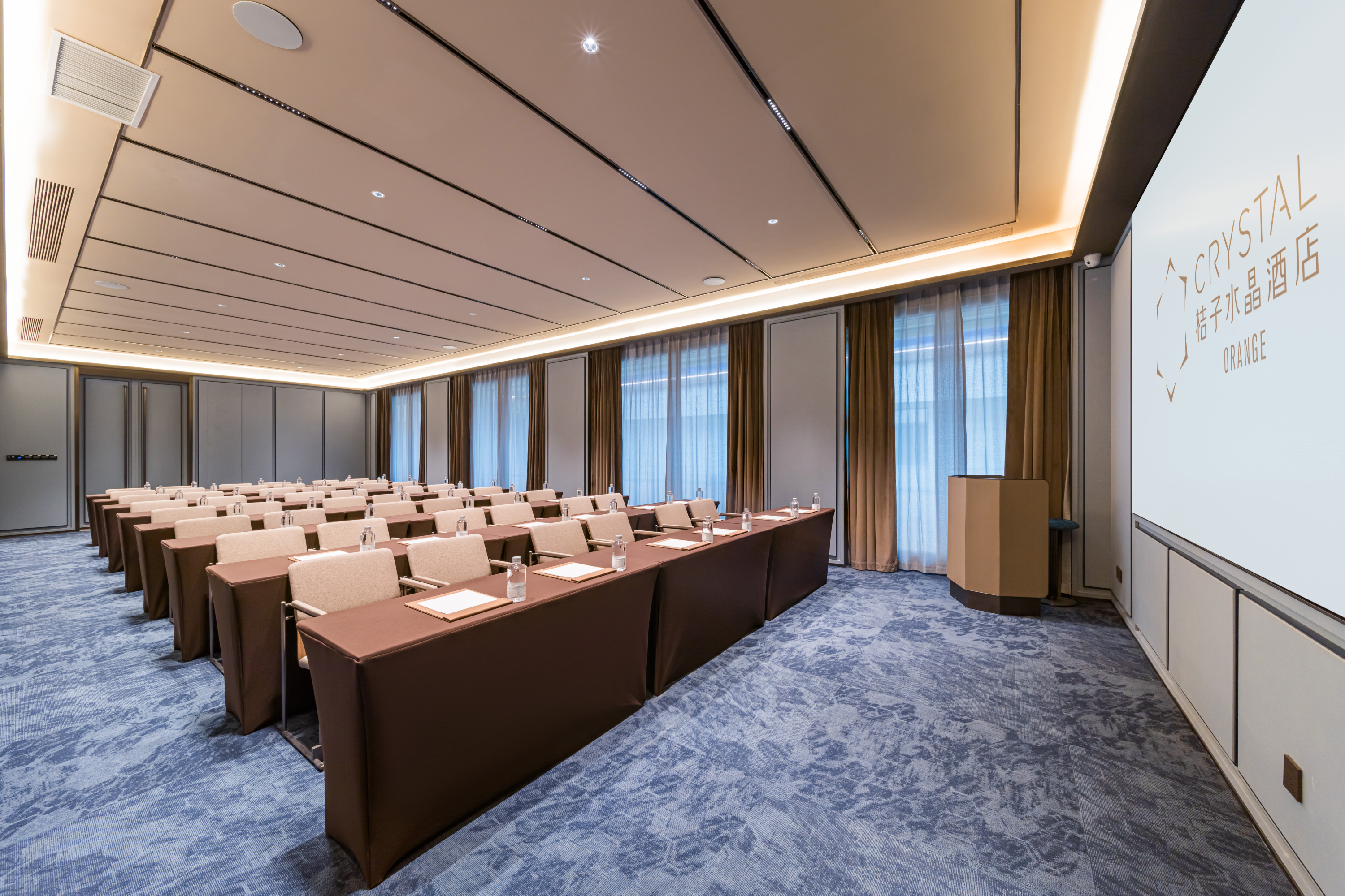 Crystal Orange Shanghai Wujiaochang Fudan Over view