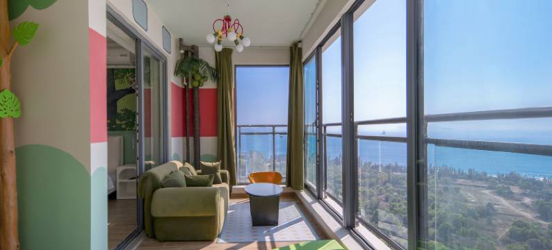 双月湾·栖樾·日落云宿图片