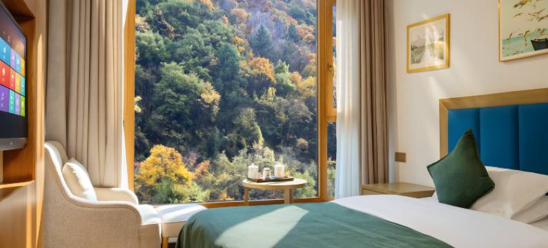 拾光温泉丨隐世·villa酒店(毕棚沟景区理小路店)图片