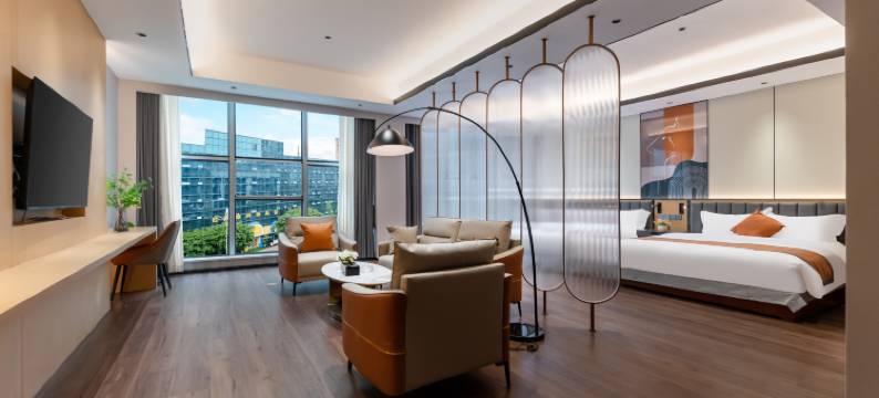 茗流馆酒店(仁寿城市湿地公园店)图片