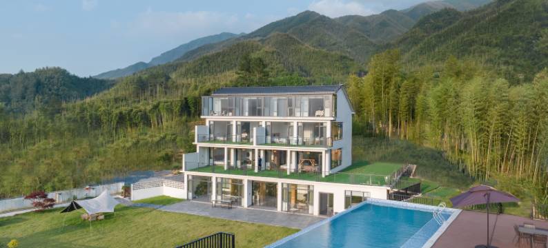 安吉坡上·春晓星空泳池Rustic Luxury美宿(龙王山峡谷漂流店)图片