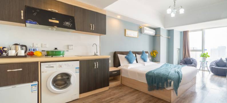 日照奕舍精选公寓(安泰国际广场大学城店)图片