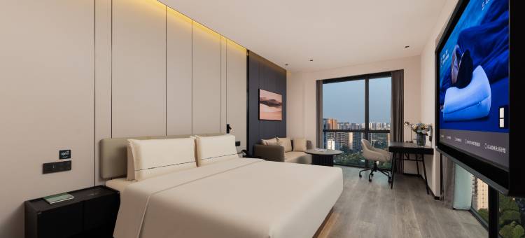 成都东站槐树店地铁站亚朵酒店图片