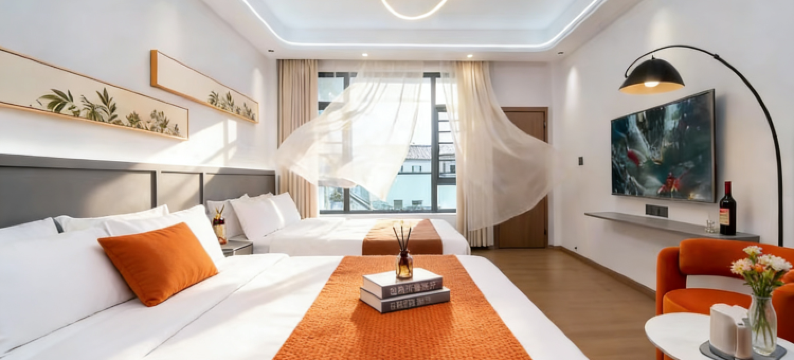 沐茗•而来MONUMENTWALL•FAMILYWOR轻奢•民宿(大理古城洱海门店)图片