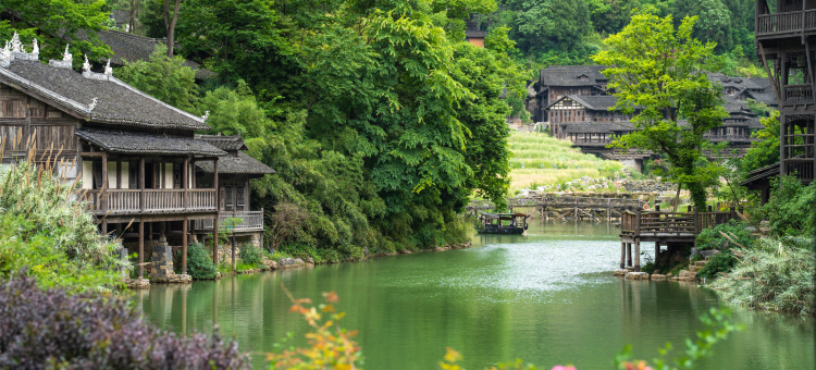 遵义乌江寨黔书院酒店图片