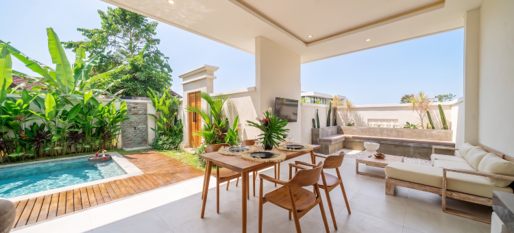 Dasha 2 - Chic 2BR Canggu Hideaway with Spacious Pool & Patio图片