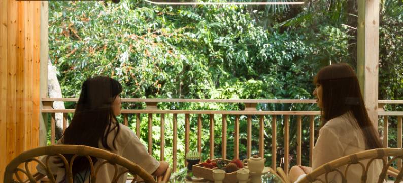 汀风橙色院子民宿(青城后山泰安古镇店)图片