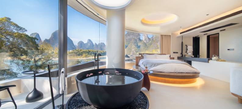 墨池·奢江景度假酒店(阳朔兴坪古镇店)图片